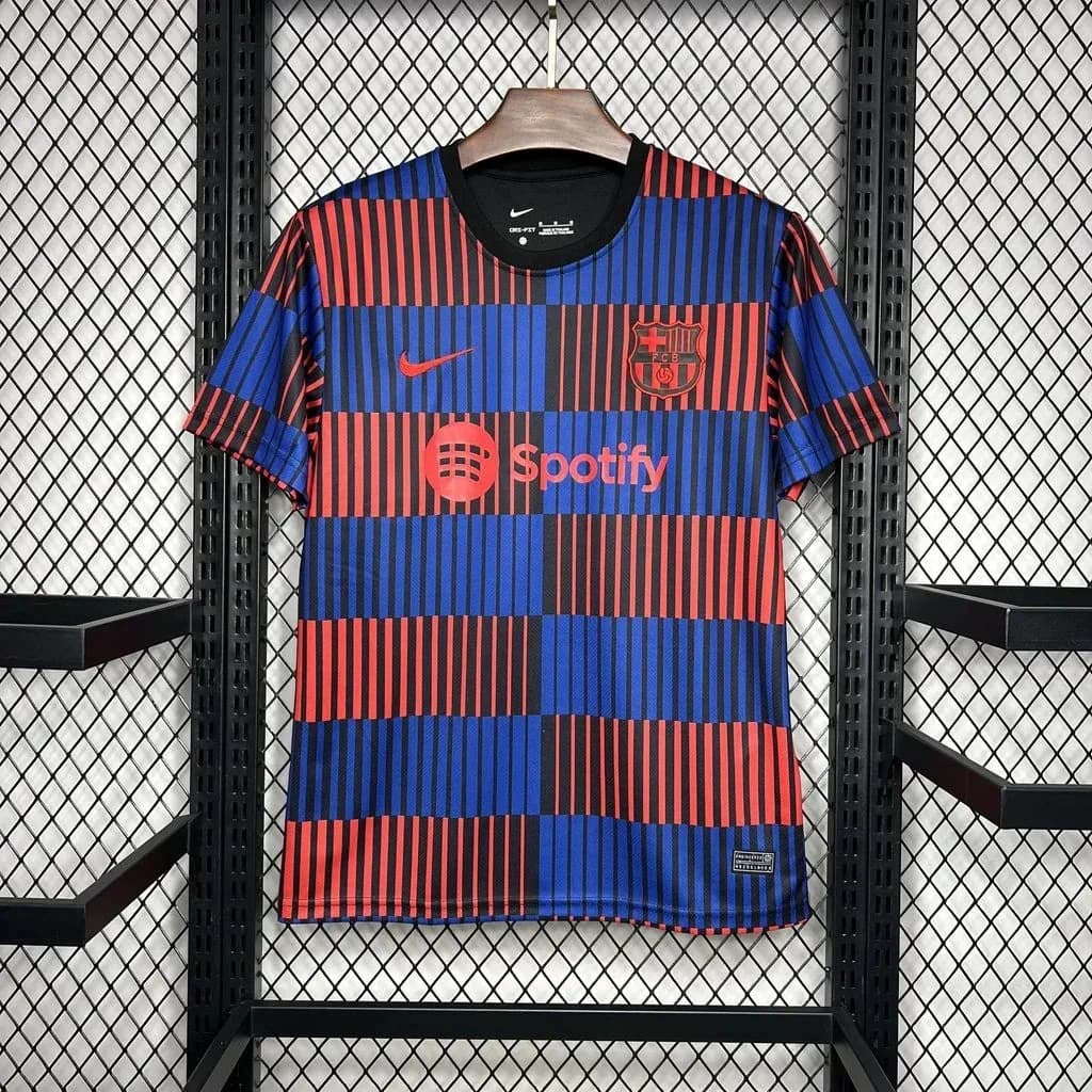 Maillot foot FC Barcelone 2024 2025 entraînement #2